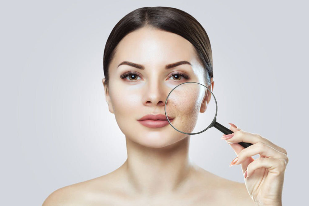 Reduction In Visibility of Pores